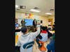 Lieutenant Governor Antonio Delgado answers questions from 4th Graders at Claremont School. 