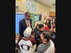 Lieutenant Governor Antonio Delgado talks about the power of reading and his experiences in public service with 4th Graders at Claremont School. 