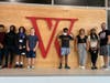 A group of enthusiastic students from Anne M. Dorner Middle School poses for a photo, reflecting the camaraderie and shared experiences that shaped their unforgettable journey at Wells College.