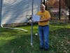 George Murdock with SAR Flag Certificate
