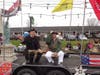 Float riders:  L-R; Barry Schwoerer (SMJC), Dale Corey (CJW-II).  Not shown: Richard Tyler (CJW-II)