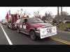 The Sgt Maj John Champe Virginia SAR float at the Middletown VA Christmas Parade