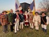 The SAR Team with Santa.  L-R:  Mark Sink, Bill Schwetke, Paul Christensen, Allan Phillips, Santa Claus, Barry Schwoerer, Chip Daniel, Warner Workman