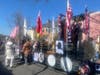 Right side of float showing replica Liberty Bell