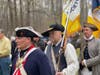 Virginia SAR Color Guard:  L-R Patrick Wesolosky-KY Society & National SAR Honor Guard Adjutant,  unknown, Ken Bonner 3rd Vice President Virginia SAR & Past President Sgt Maj John Champe Chapter from Loudoun County