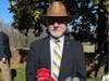Sgt Maj John Champe Chapter Member Rhett Wade at the Madison Cemetery at Montpelier