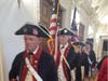 Color Guard advancing Colors.  L-R:  Brett Osborn, Bill Schwetk, Rick Abbott, Ken Bonner