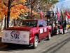 Sgt Maj John Champe Chapter float and tow vehicle