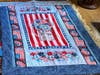 2nd Quilt raffled.  Made by Paula Schwoerer