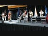 Presenting the Colors. L-R: Allen Phillips, Bill Schwetke, Joe Dooley, Paul Christensen, Jim Cordes, Bill Tugman, Barry Schwoerer 