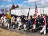 Virginia Combined Color Guard advancing the colors