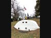 Tomb of William Grayson and his brother Spence Grayson, both Patriots of the American Revolution.  The tomb is located on the site of Belle Air Plantation overlooking the Potomac River