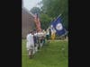 Color Guard Presenting colors