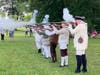Firelock squad firing a round. R-L.  David Welker, Ken Bonner, Dale Corey, Sean Carrigan, Chip Daniel,  Allen Phillips.  