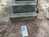 Patriot Marker at the foot of Rowland Cotton's Grave stone