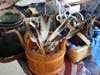 Materials to make Feather Darts