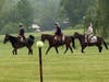 1st Continental Light Dragoon reenactment team