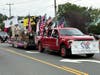 The SMJC Chapter float on the Purcellville parade route