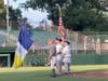 Presenting the colors for the National Anthem