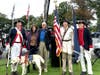 The SMJC Color Guard with Mrs. Lori Daly, Mr. Daly and Mrs. Daly’s support dog, Schubert.  Mrs. Daly sang the National Anthem