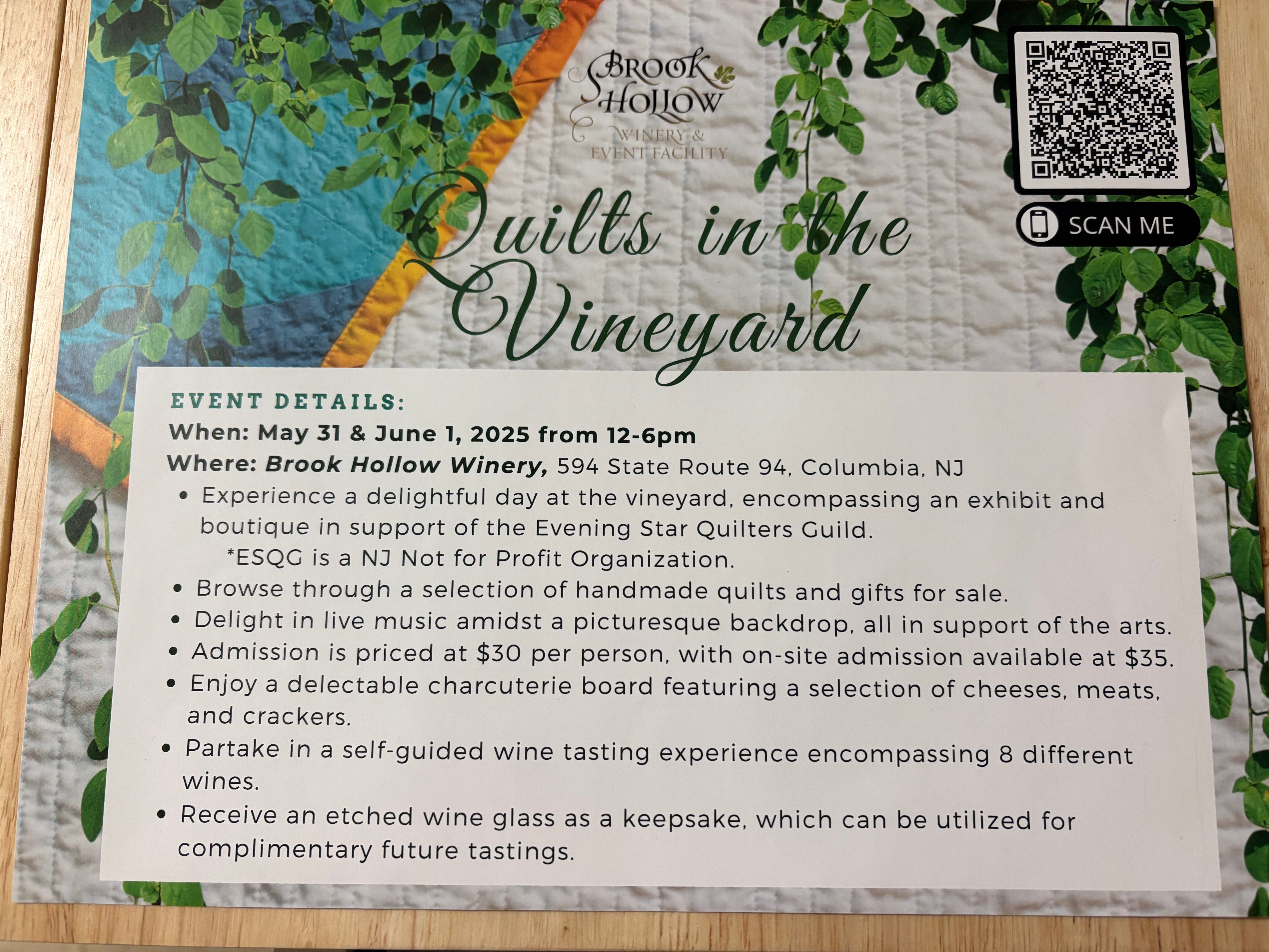 Quilts In The Vineyard