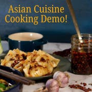 Asian Cuisine Cooking Demo - Dumplings!