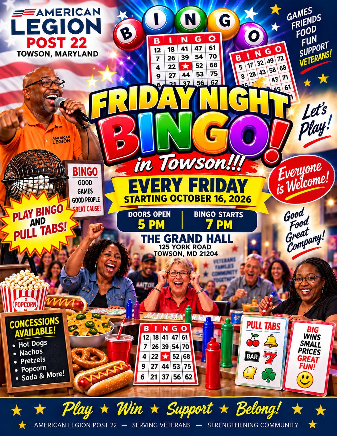 Friday Night Bingo!