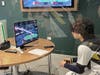Victor J. Andrew senior Zaid Alqammaz took second place in Singles for the Super Smash Brothers Ultimate Esports state competition.
