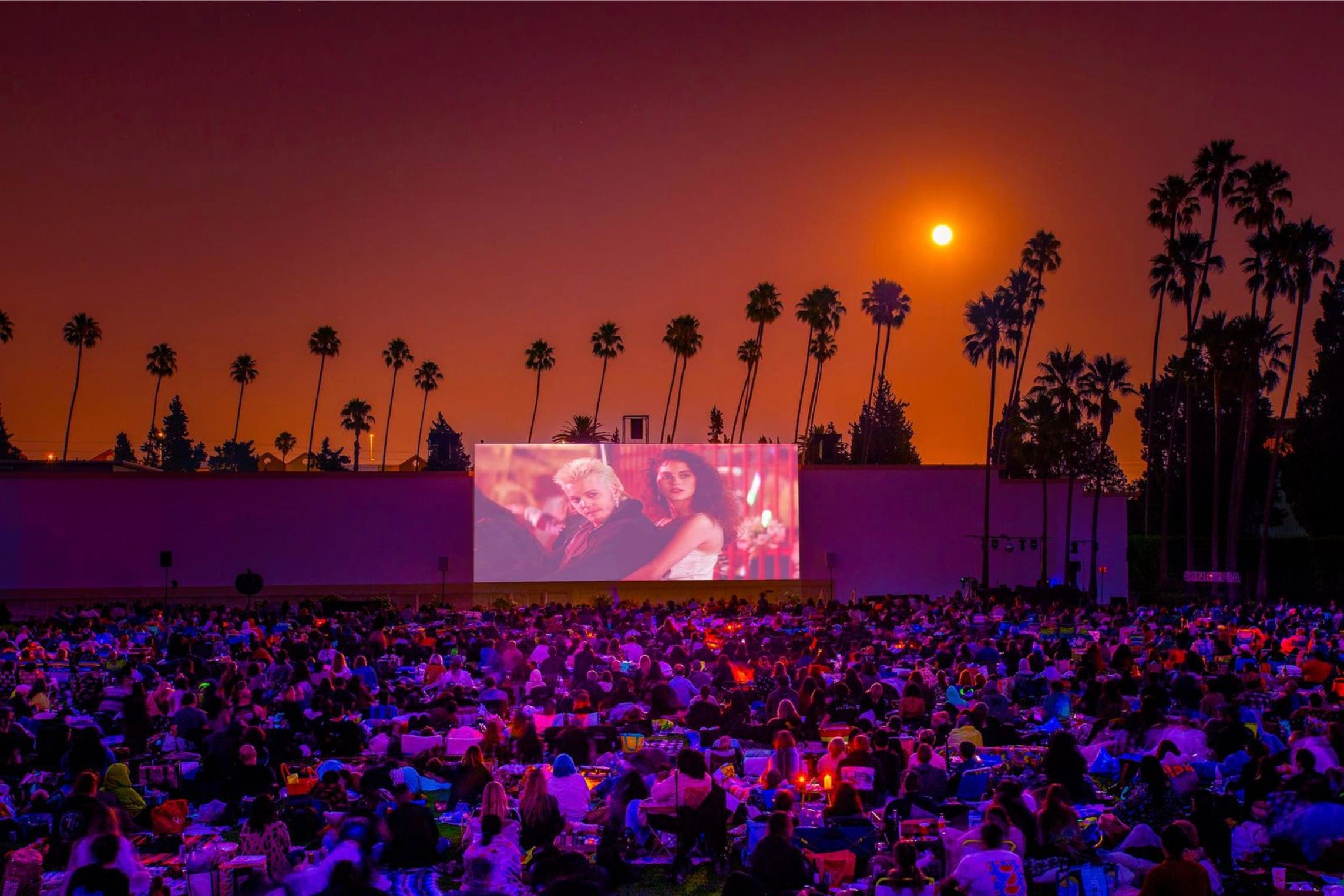 Cinespia's Screening of Pulp Fiction