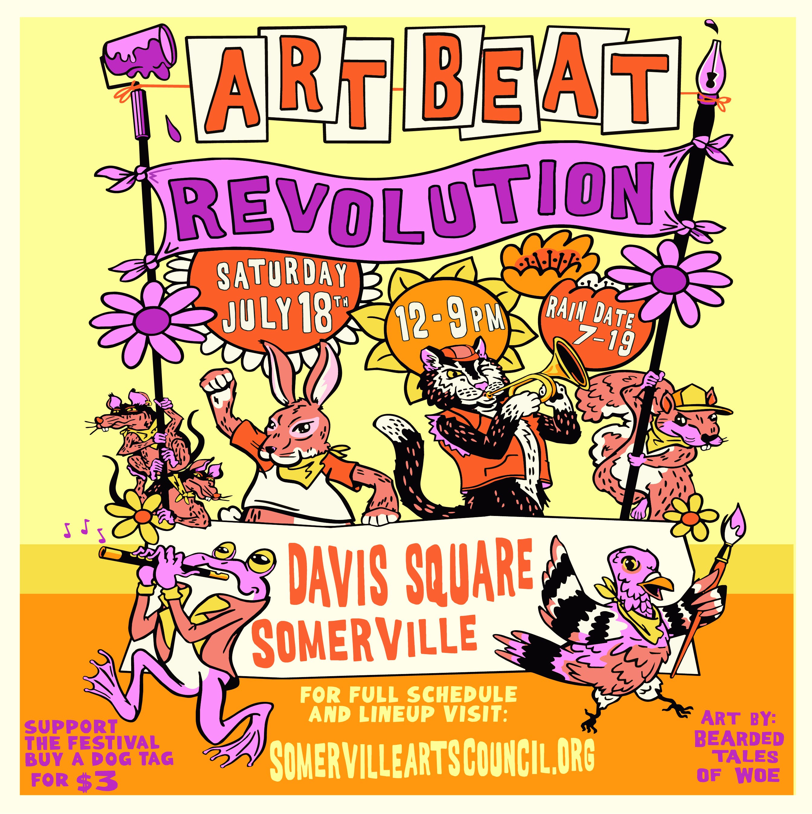 Somerville ArtBeat 2026 Festival: REVolution!