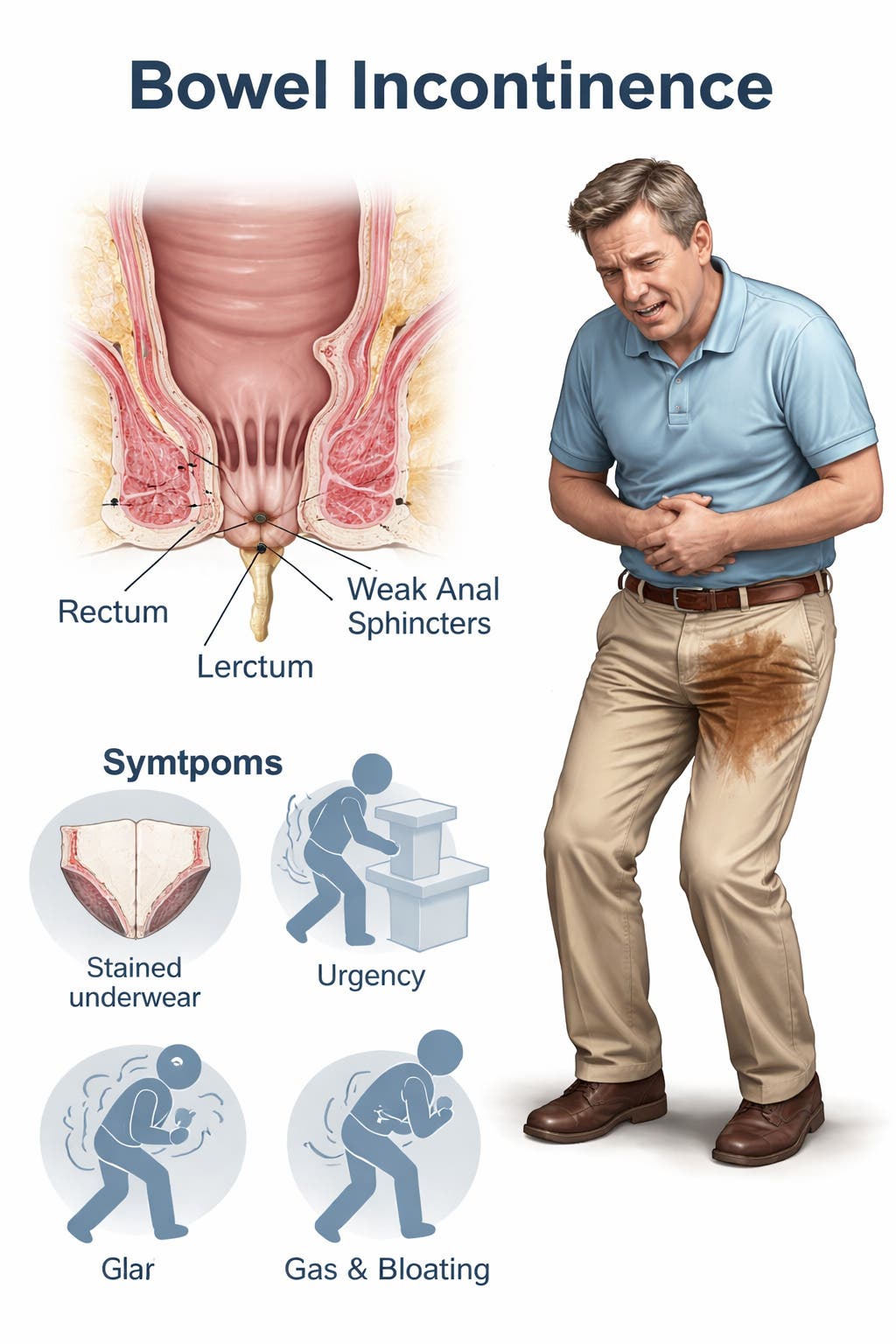 Bowel Incontinence: Causes, Symptoms, and Natural Treatment Approaches
