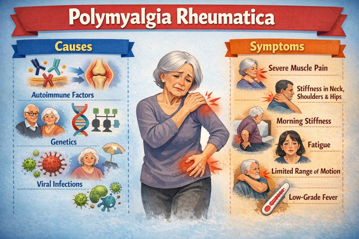 Polymyalgia Rheumatica: Causes, Symptoms, and Natural Treatments