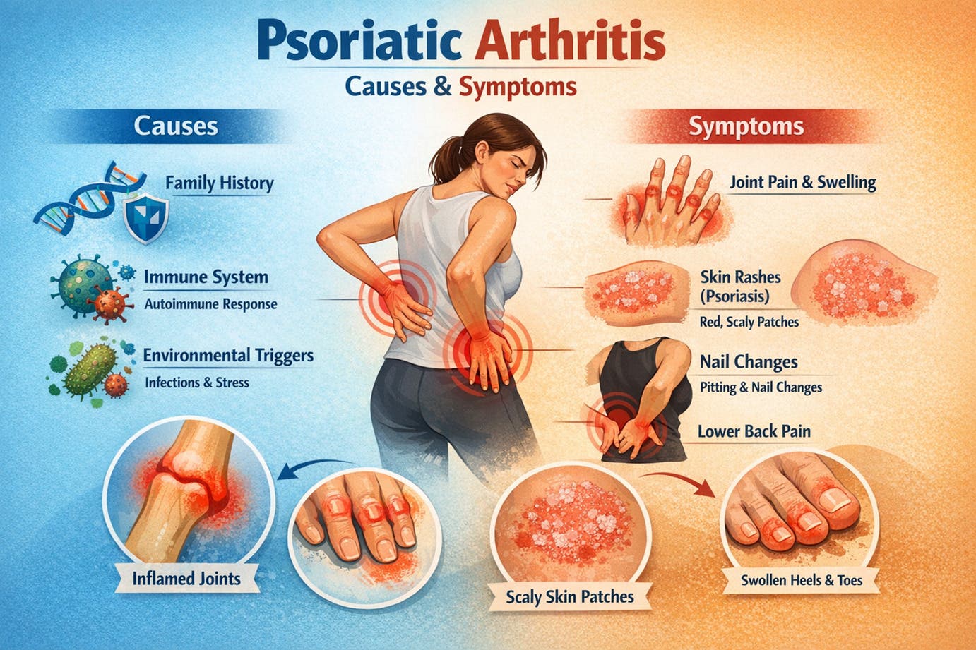 Psoriatic Arthritis: Causes, Symptoms, and Holistic Treatments