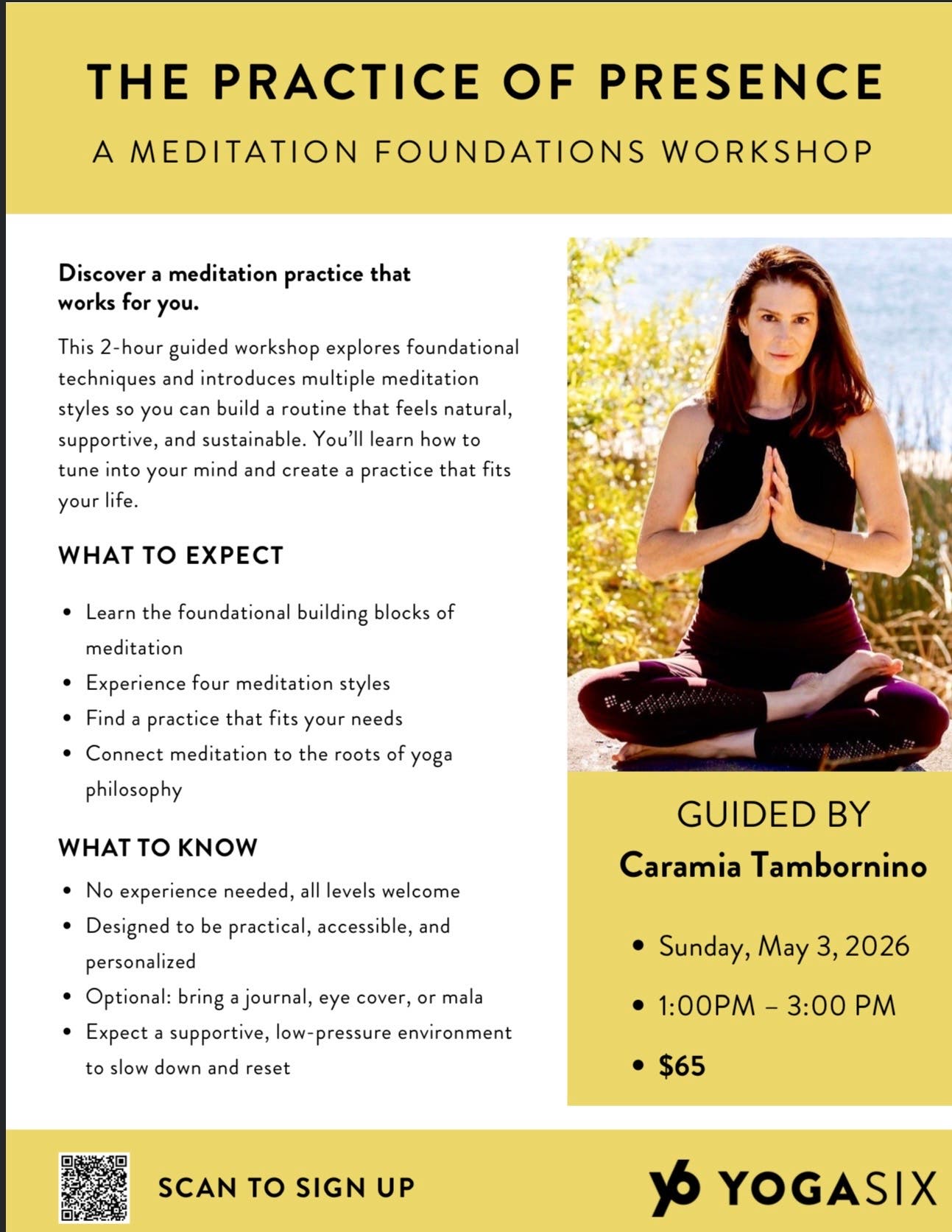 Meditation Exploration Workshop