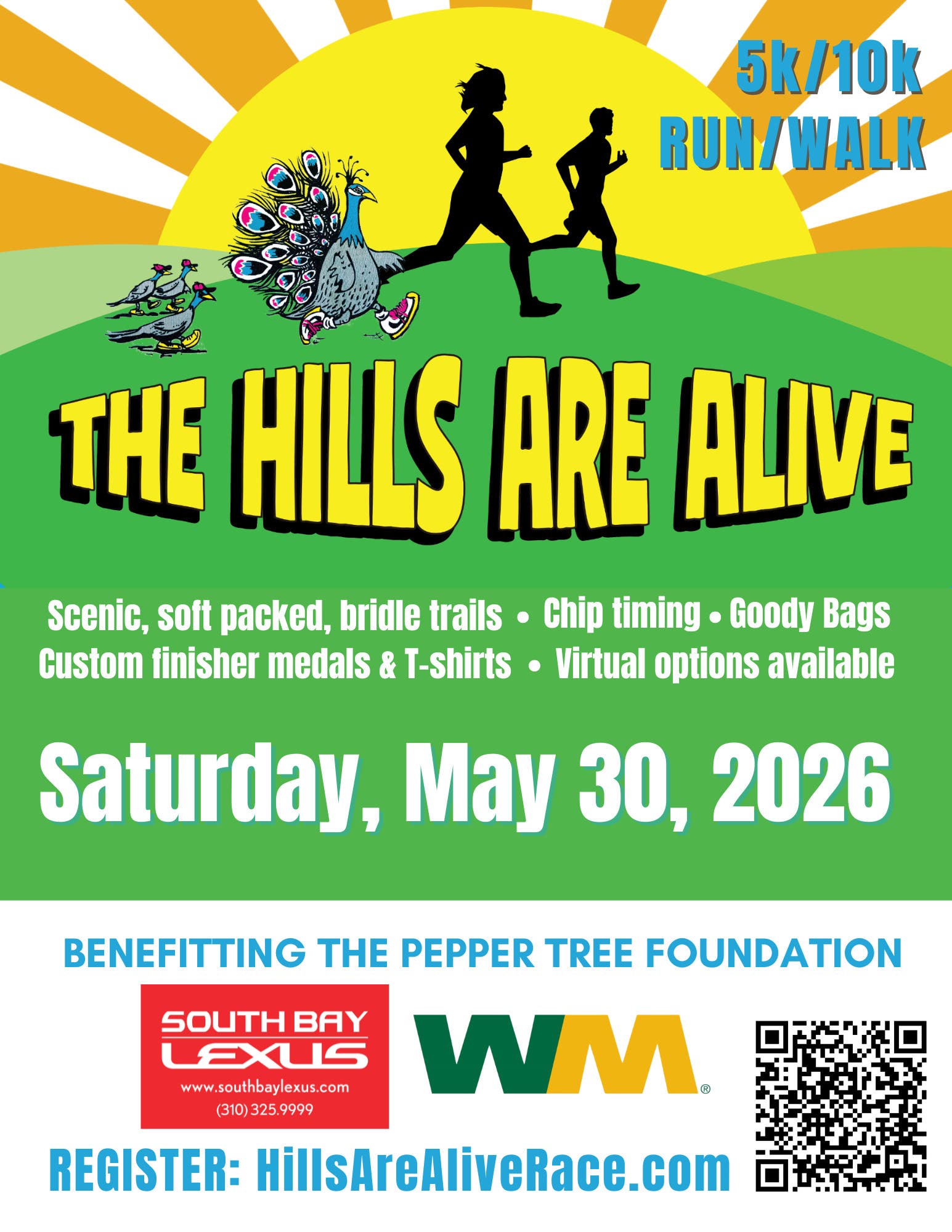 2026 Hills Are Alive 5K/10K Race in Rolling Hills Estates