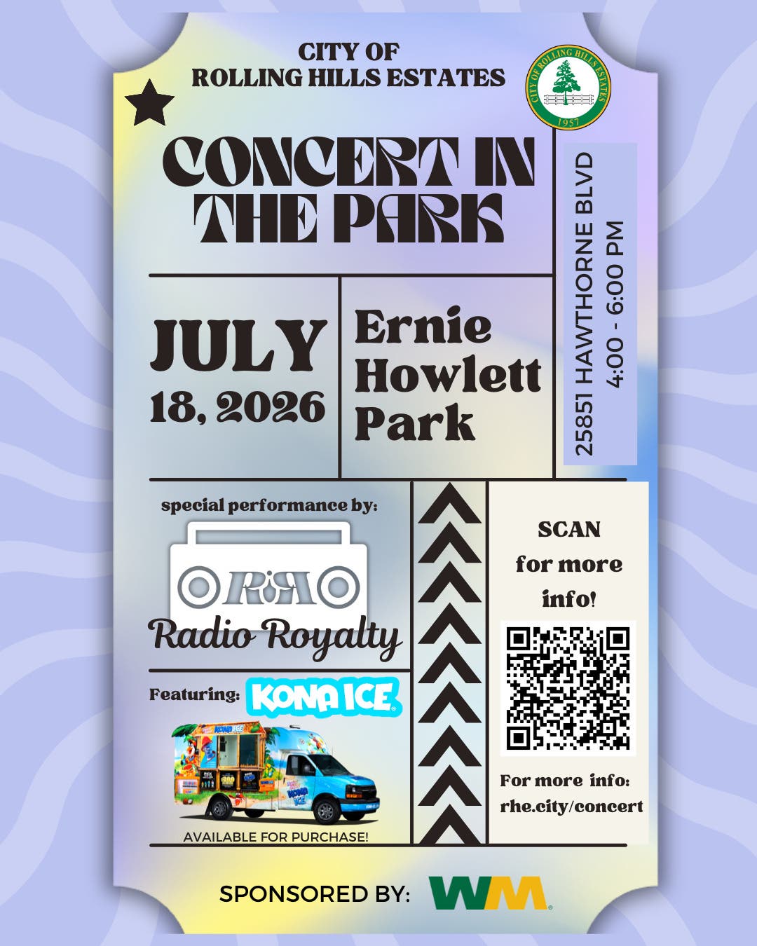 City of Rolling Hills Estates' Concert in the Park