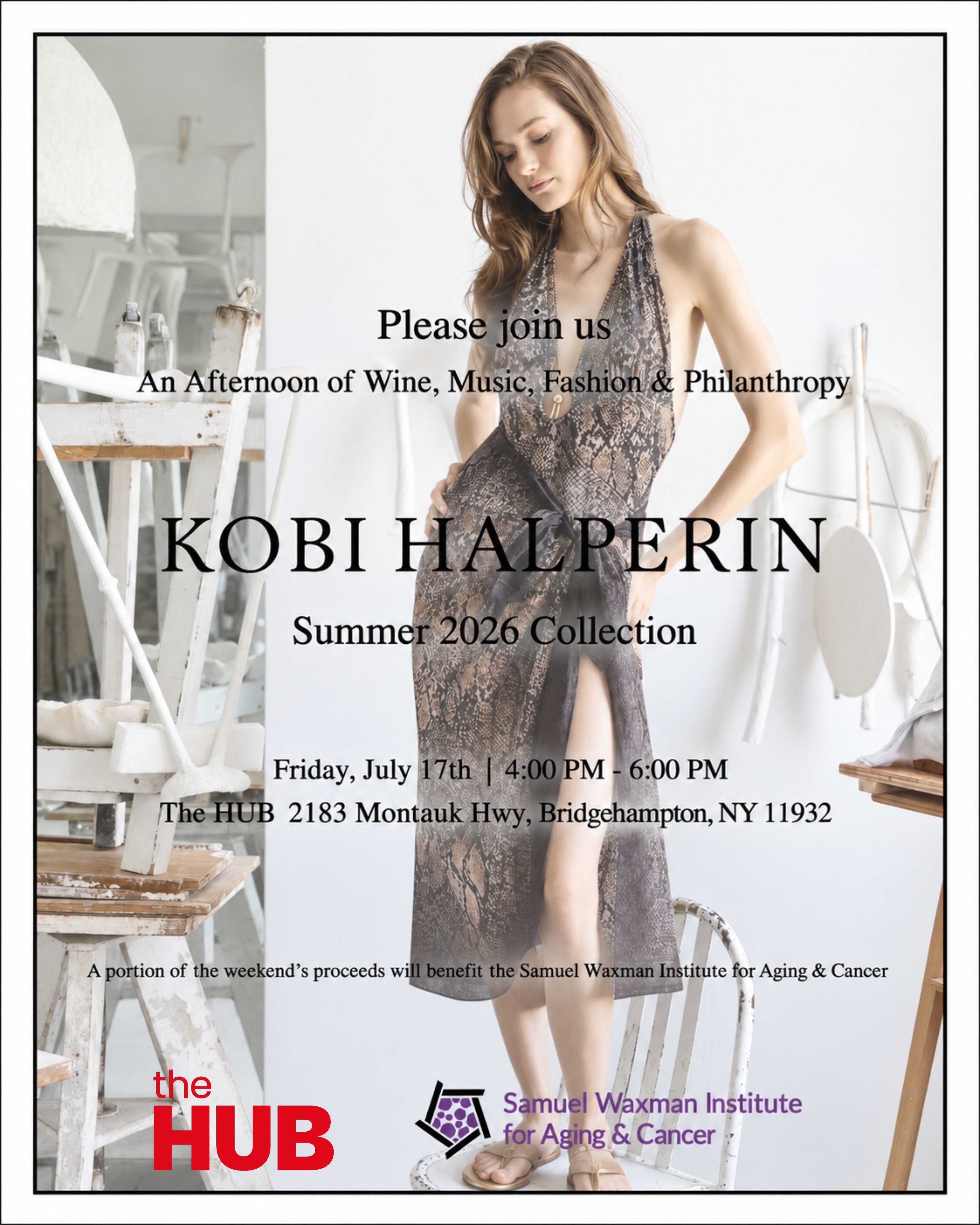 The HUB x Samuel Waxman Institute x Kobi Halperin: Summer 2026 Collection