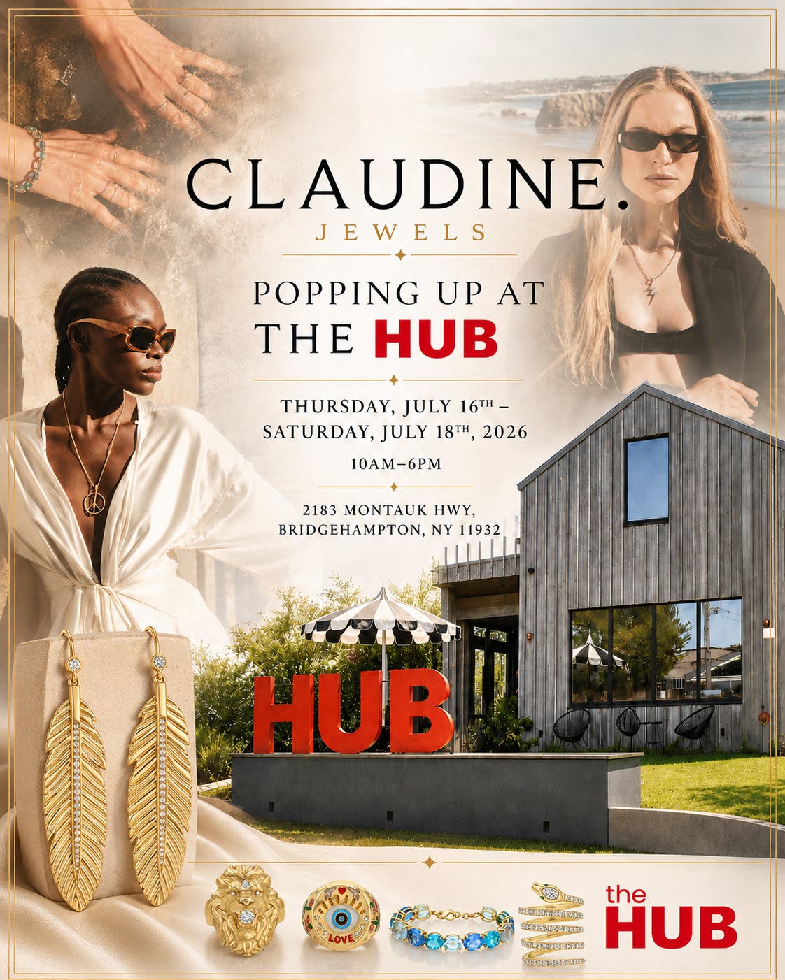 The HUB x Claudine Jewels Popping Up At The HUB