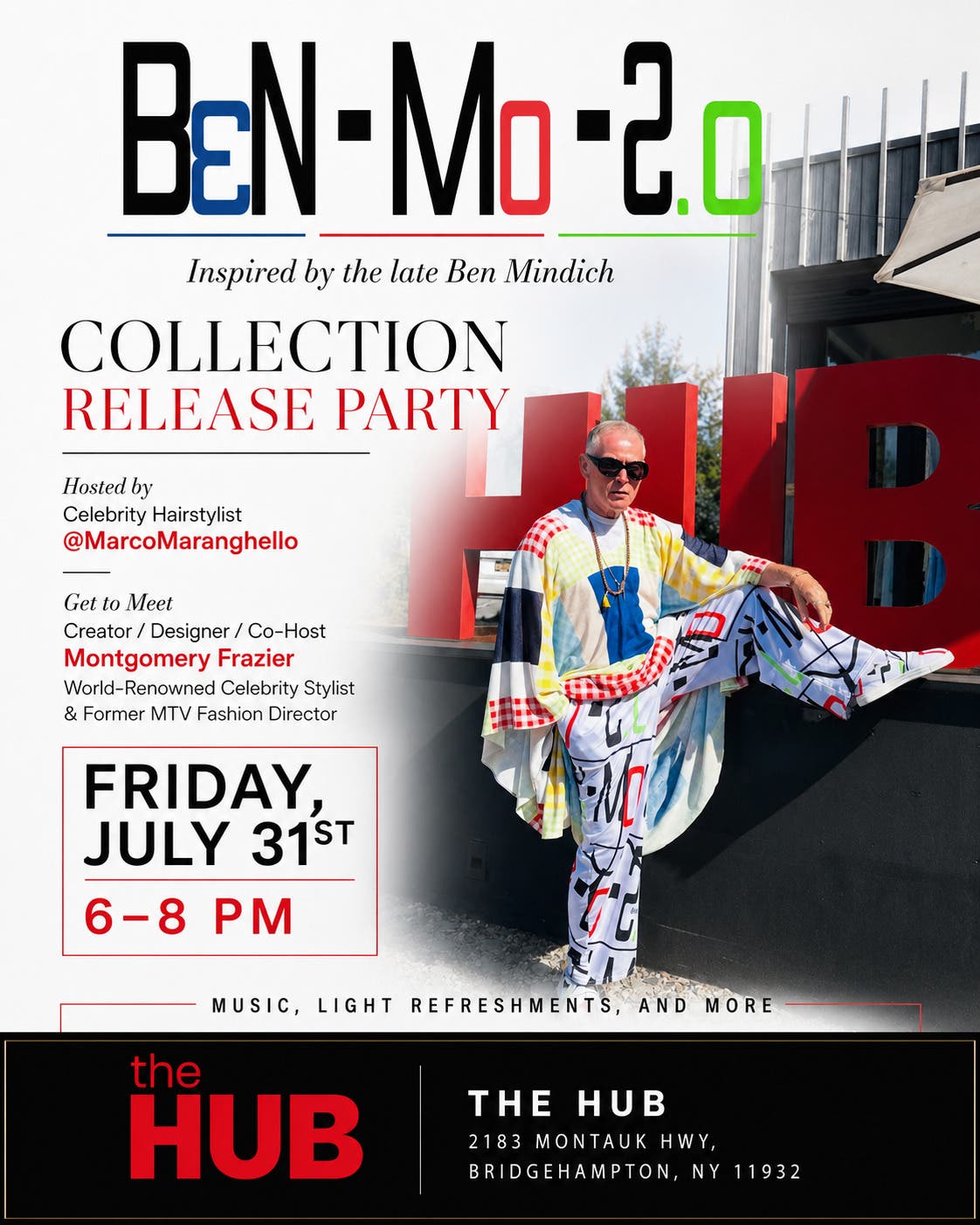  The HUB x Ben-M0-2.0 Collection Release Party 