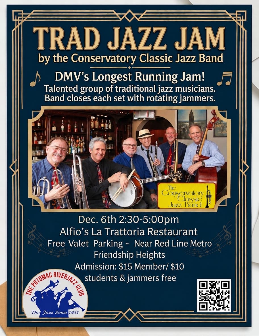 PRJC presents Conservatory Classic Jazz Band