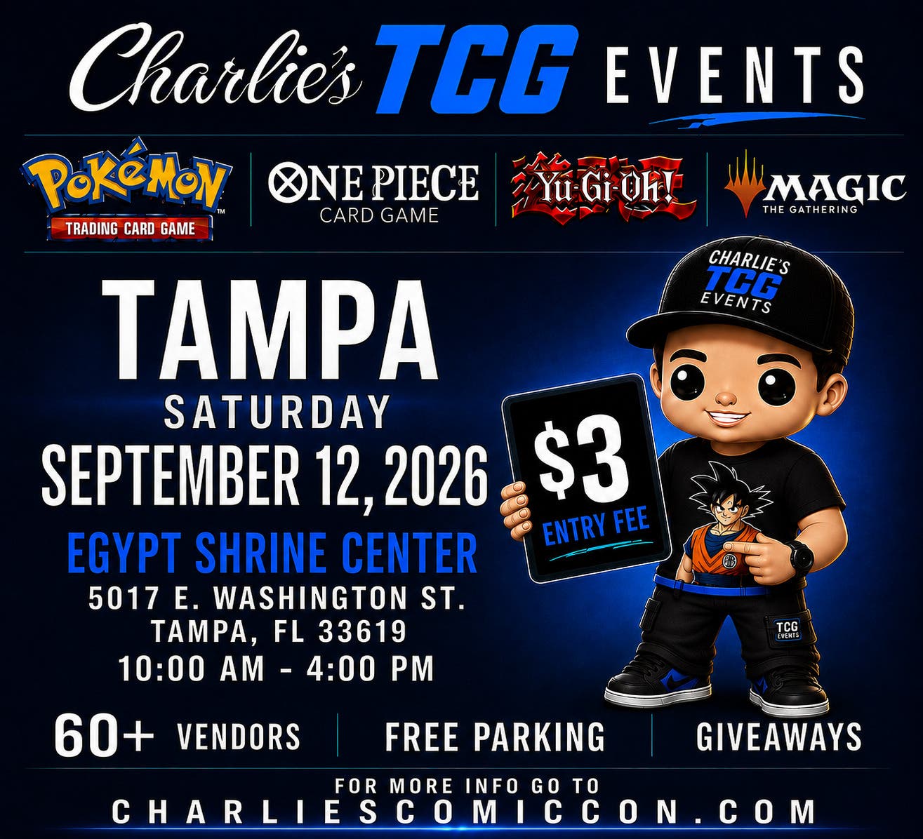 Charlie's TCG Events Tampa
