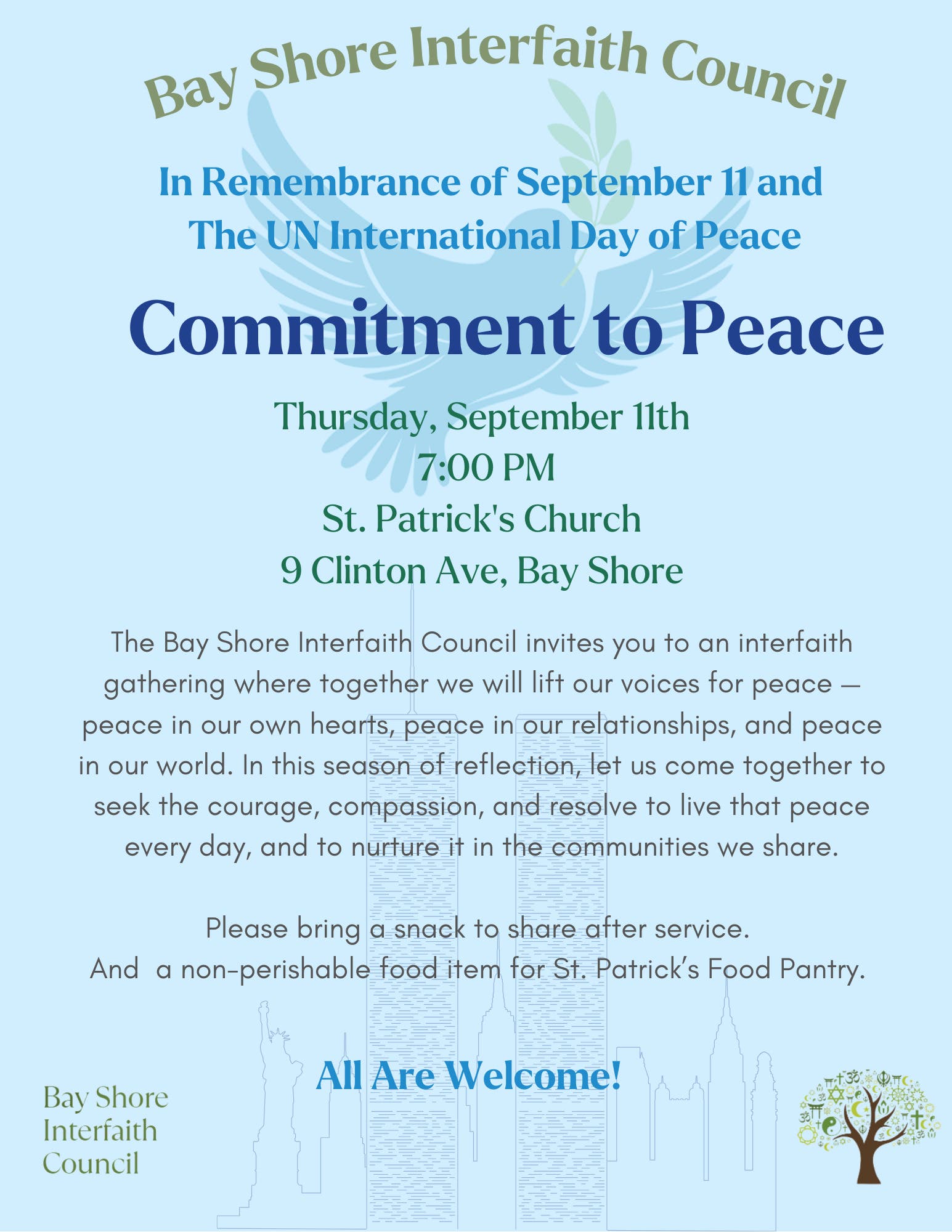 Commitment to Peace - An Interfaith Service 