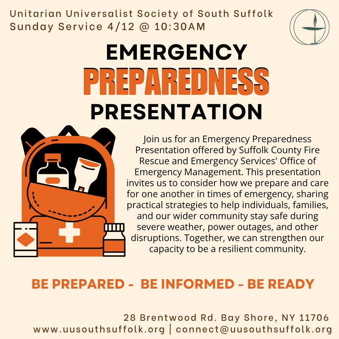 Building Resilient Community - Emergency Preparedness Presentation