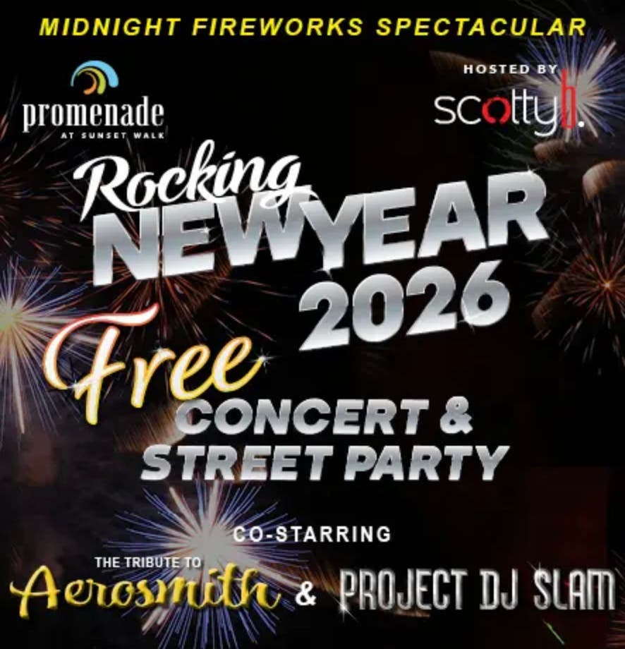 "Rocking New Year 2026" New Year’s Eve Street Party
