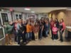The Naperville Junior Woman's Club volunteers served Thanksgiving Dinner to the residents of Martin Ave Apartments
