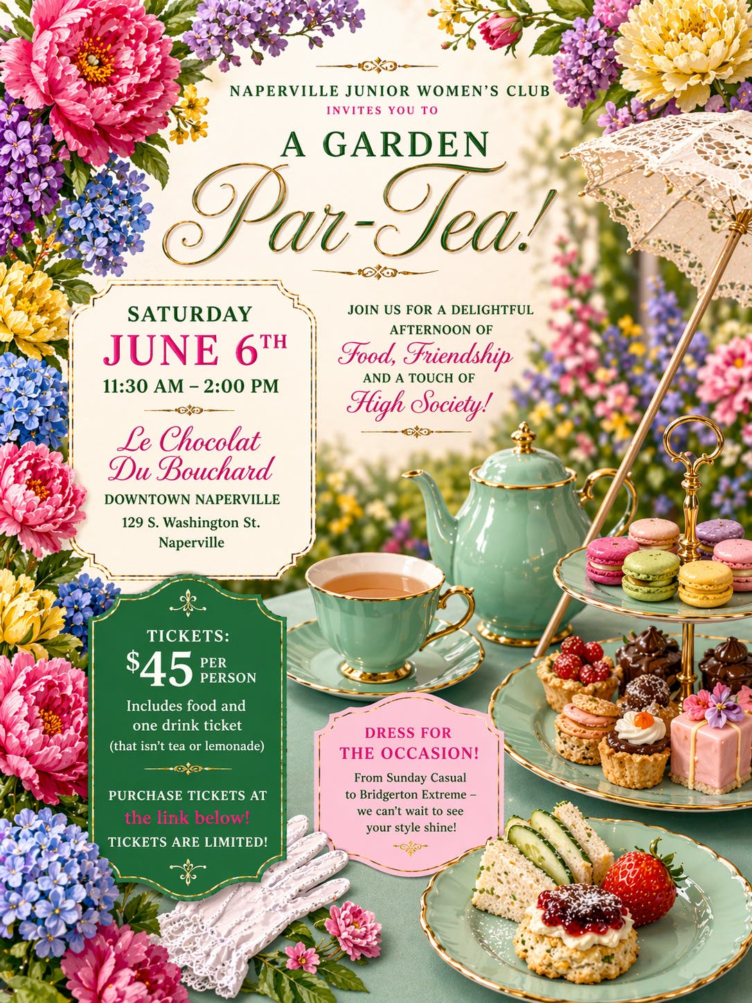 NJWC Presents: A Garden Tea Party