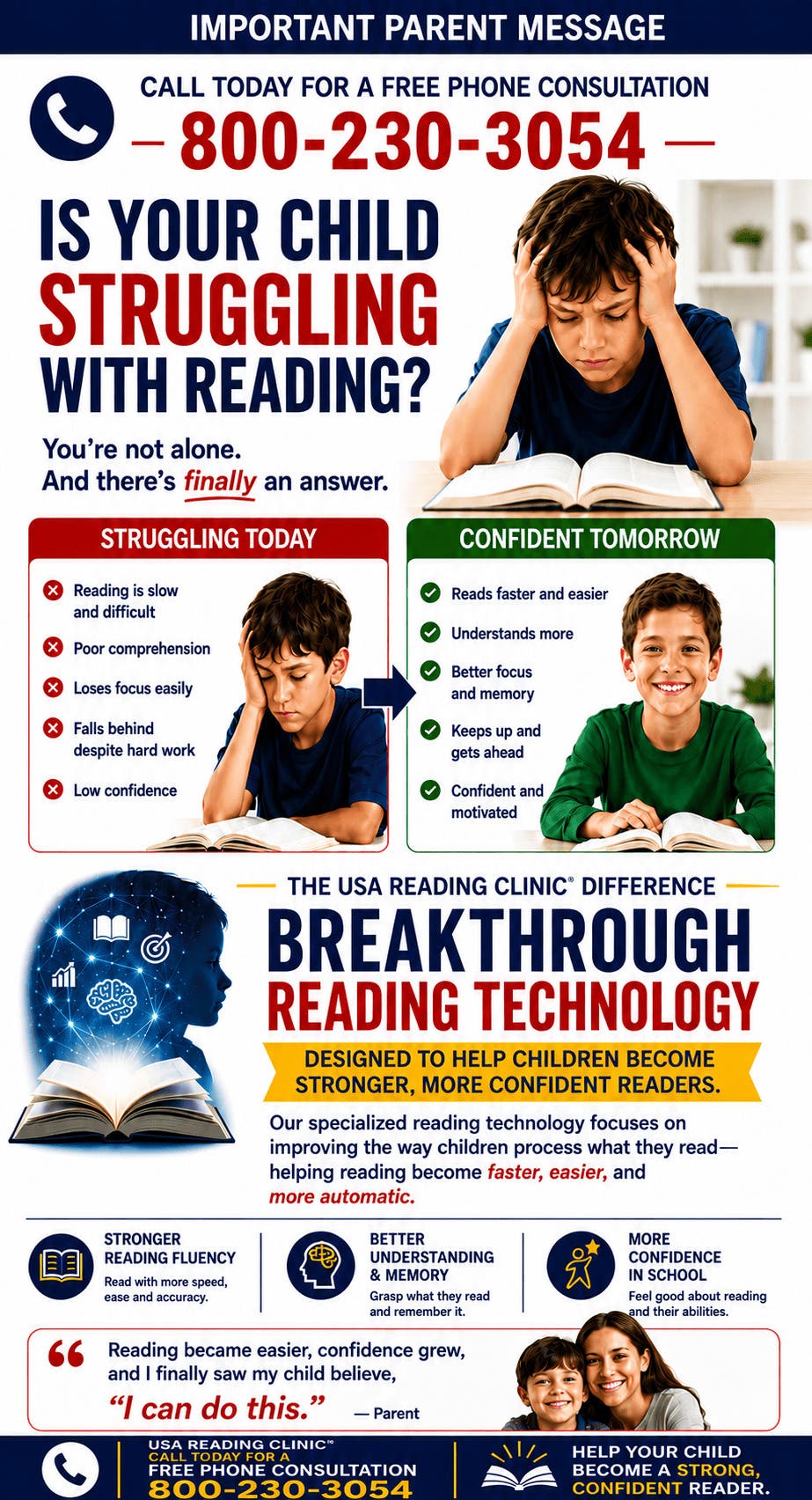 Does Your Child Struggle With Reading? Finally, There's an Answer.