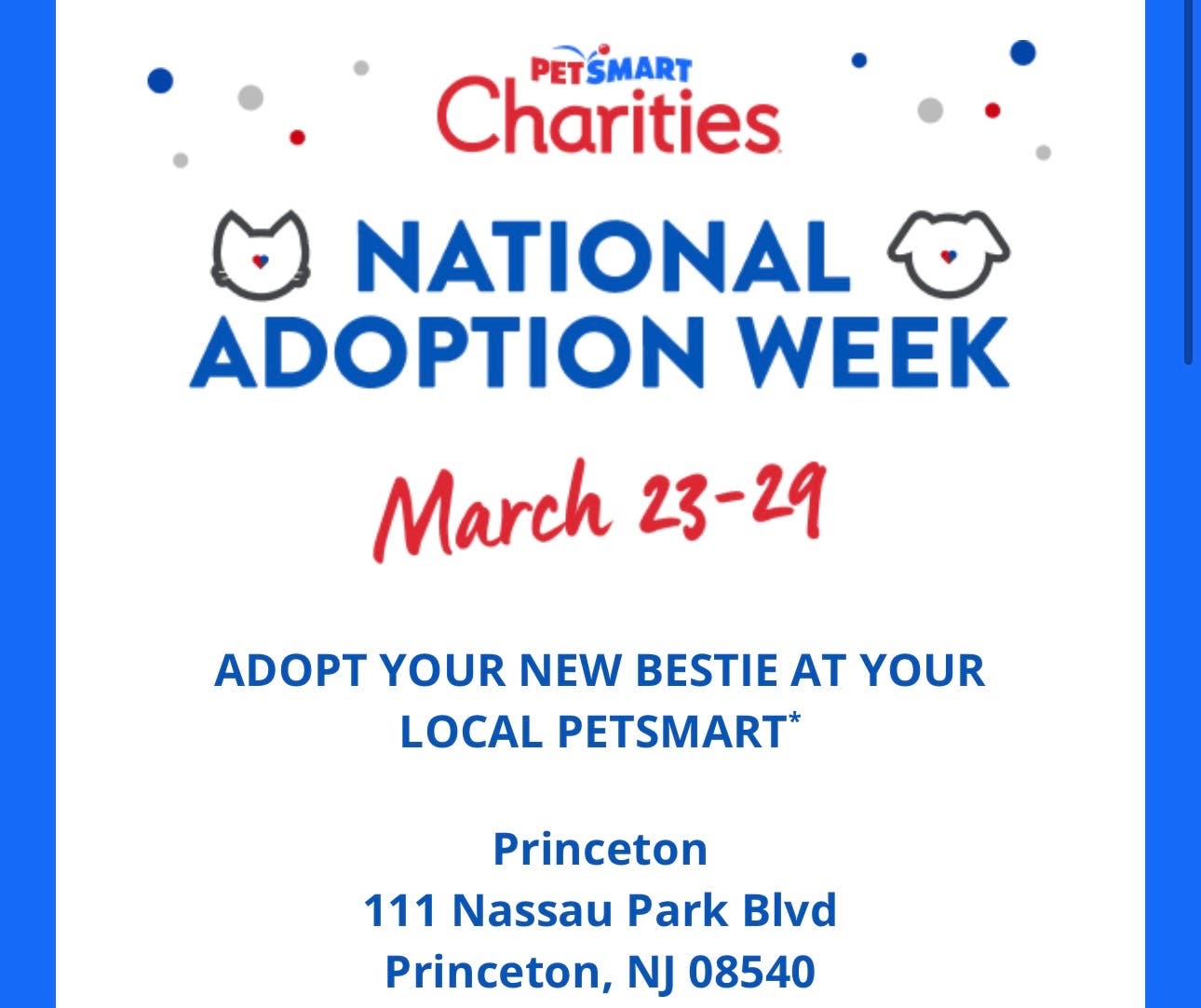 Petsmart National Adoption Week