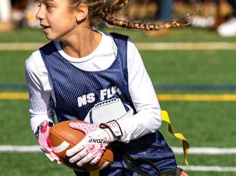Youth Flag Football Indoor Clinic - Pre-K to 9th Grades - Girls, Boys and Coed
