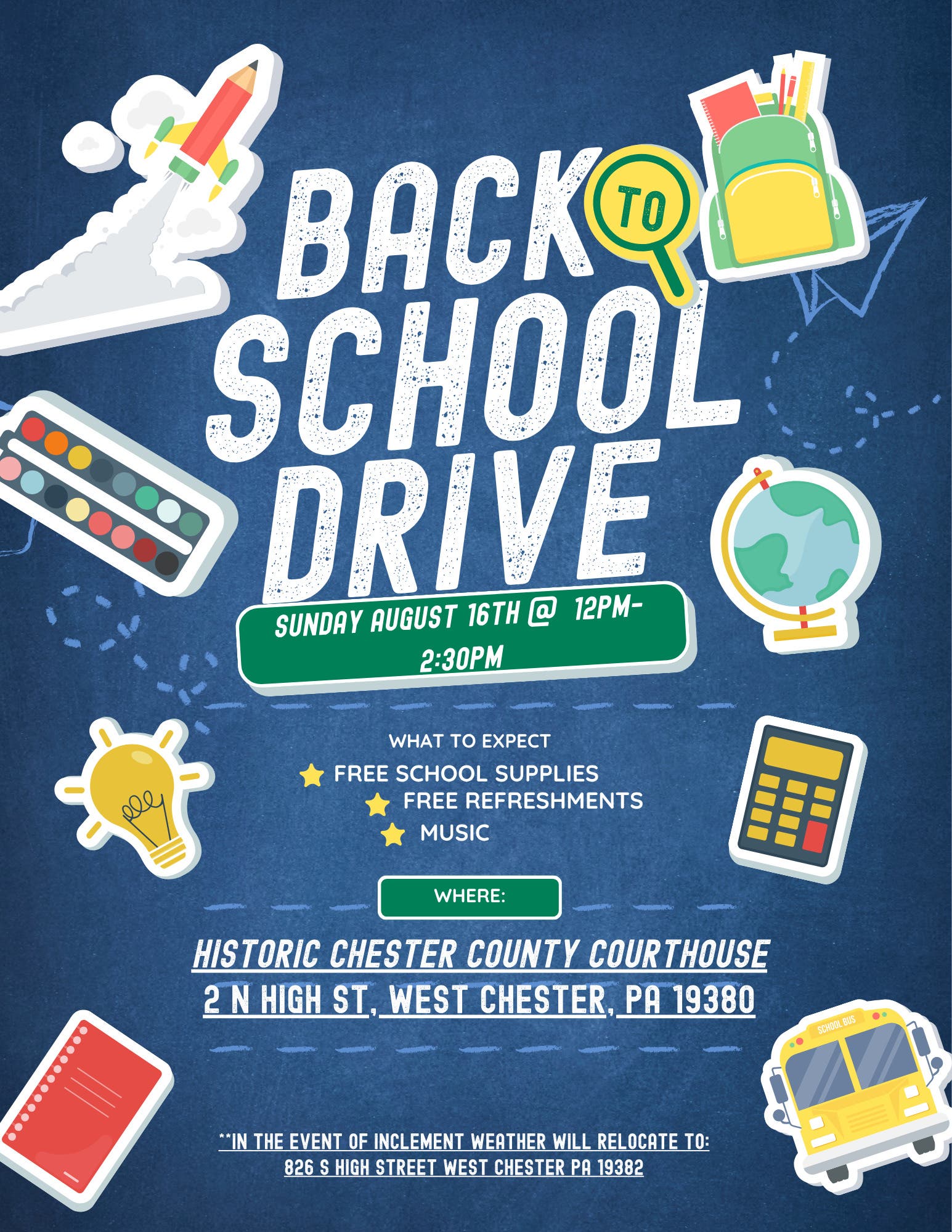 Back To School Drive